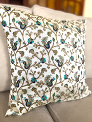 Peacock Garden Cushion Covers