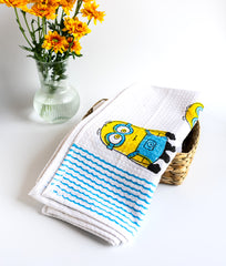 Minions Kids Waffle Towel