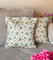 Peacock Garden Cushion Covers