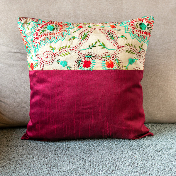 Kantha: Half Paisley